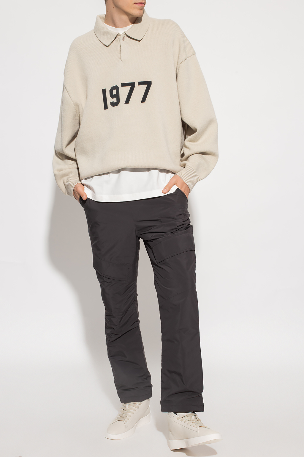 Fear Of God Essentials Polo sweater | Men's Clothing | Vitkac